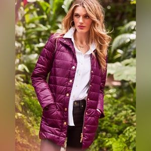 Lilly Pulitzer Tonia Down Jacket 8 Med New NWT